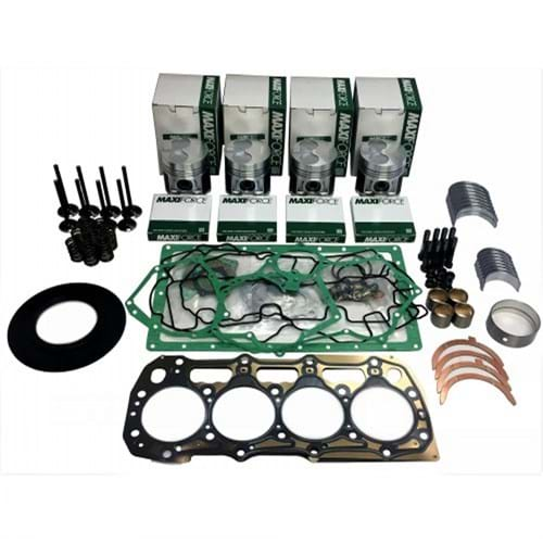 HCPOK404 Premium Overhaul Kit, Shibaura N844L Diesel Engine, Standard Pistons