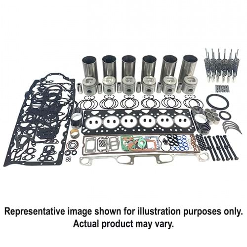 HCPOK60030 Premium Overhaul Kit, Perkins 1006.6T Diesel Engine, 30 Degree Valves