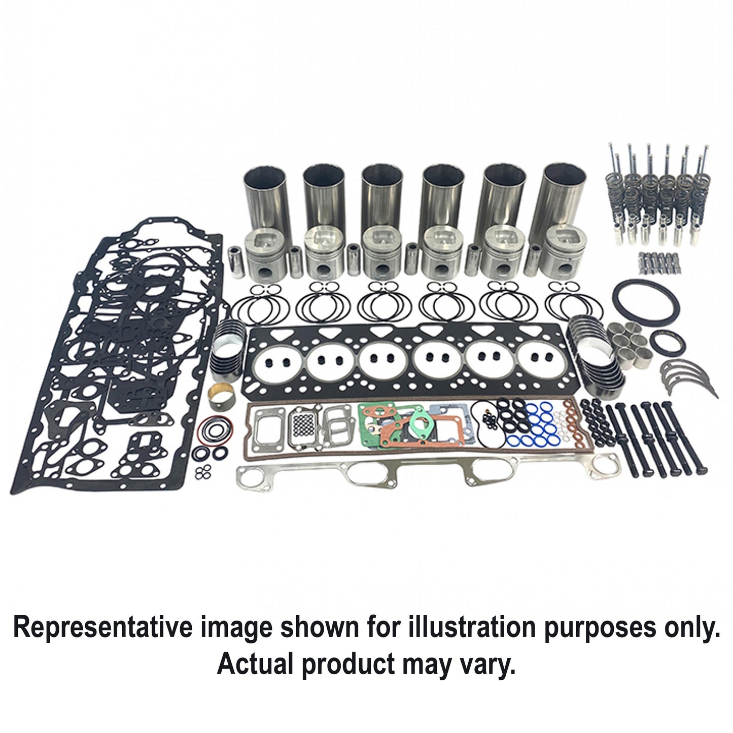 HCPOK661 Premium Overhaul Kit, Perkins T6.354 Diesel Engine