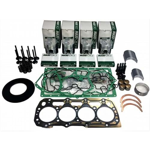 HCPOK848 Premium Overhaul Kit, Shibaura N844T Diesel Engine, Standard Pistons