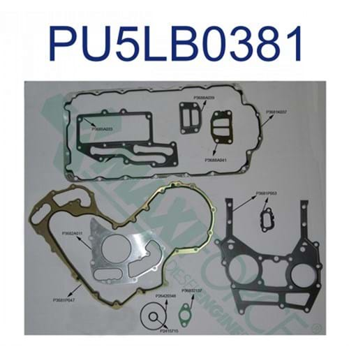 HCPU5LB0381 Bottom Gasket Set