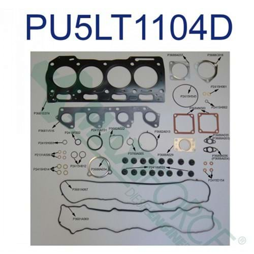 HCPU5LT1104D Top Gasket Set