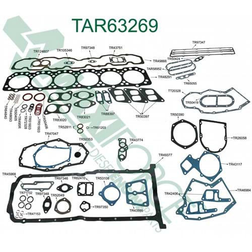 HCTAR63269 Full Gasket Set