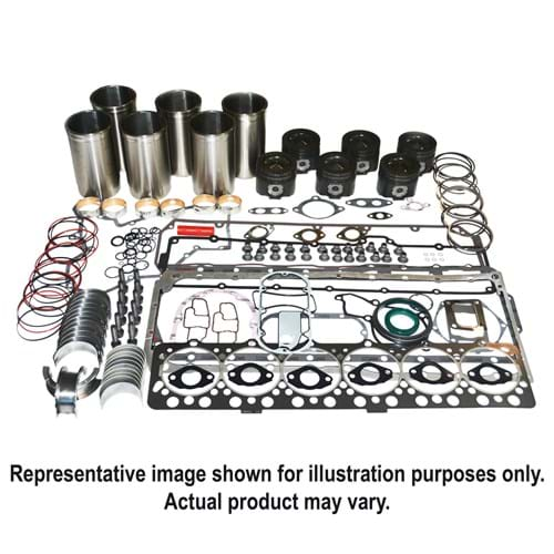 HCTAT86986 Major Overhaul Kit, John Deere 6-329D Diesel Engine, O-Rings in Block