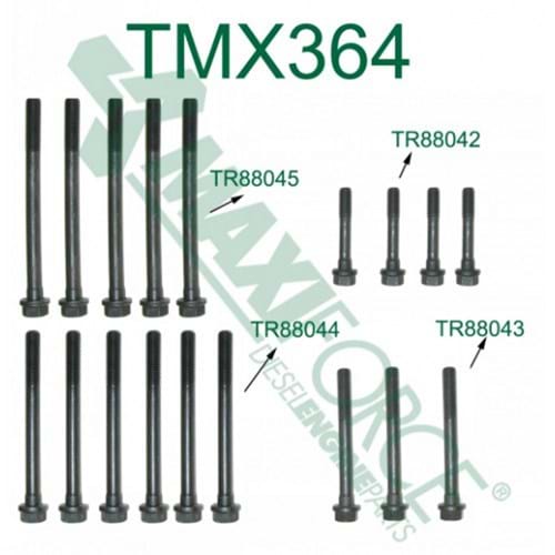 HCTMX364 Cylinder Head Capscrew Kit