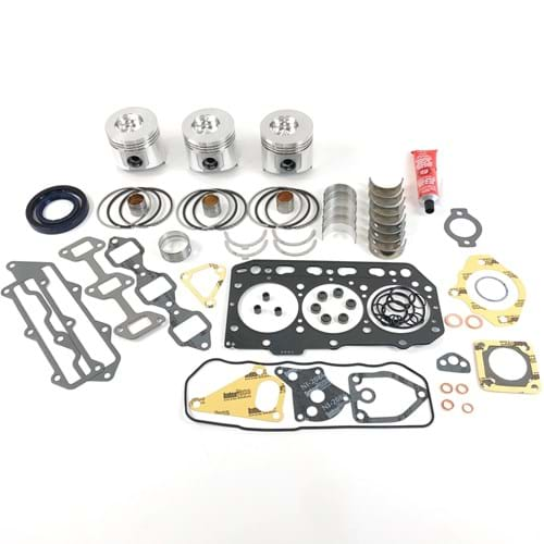 HCTOK3015D Major Overhaul Kit, Yanmar 3TNE84 Diesel Engine, Standard Pistons