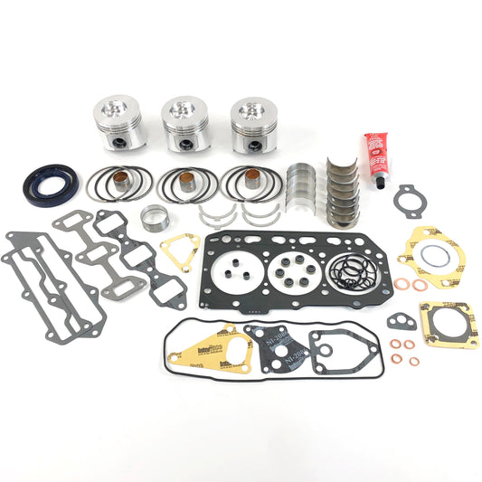 HCTOK3TNE88 Major Overhaul Kit, Yanmar 3TNE88 Diesel Engine, Standard Pistons