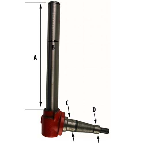 HD70262782 Spindle, 2WD, LH or RH