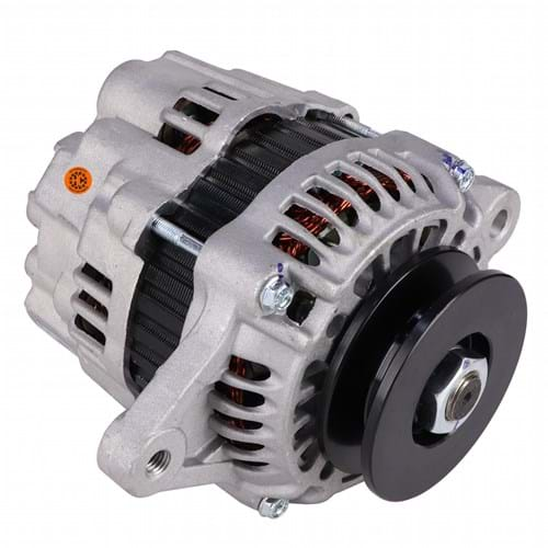 HF185046380 Alternator - New, 12V, 50A, Aftermarket Mitsubishi