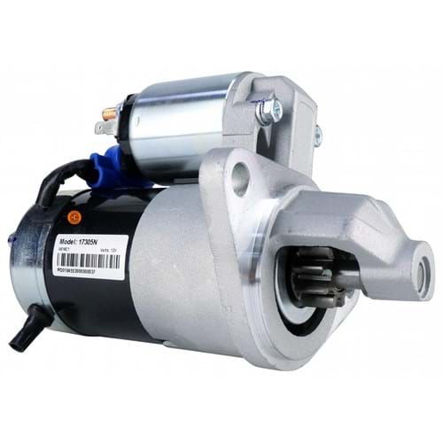 HF185086111 Starter - New, 12V, DD, CW, Aftermarket Hitachi