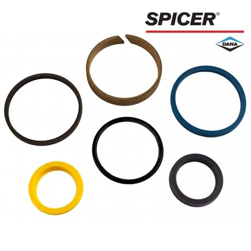 HF87455641 Dana/Spicer Steering Cylinder Seal Kit, MFD, 10 Bolt Hub