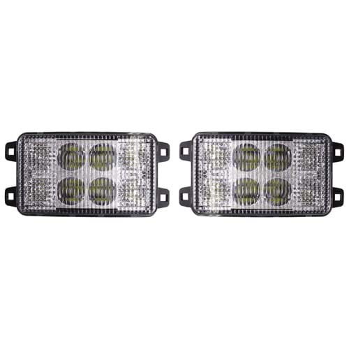 HR14946 SET Hi-Lo Beam LED Headlight Kit for John Deere Compact Tractors, 3200 Lumens