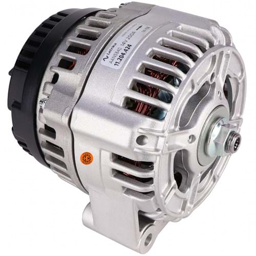 HR170947 Alternator - New, 12V, 200A, Genuine Iskra/MAHLE