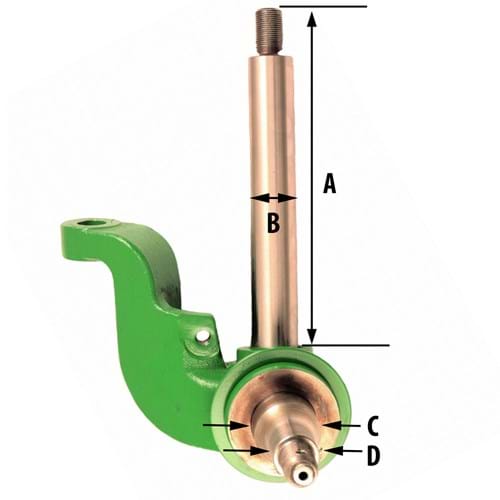 HR208805 Spindle, 2WD, RH