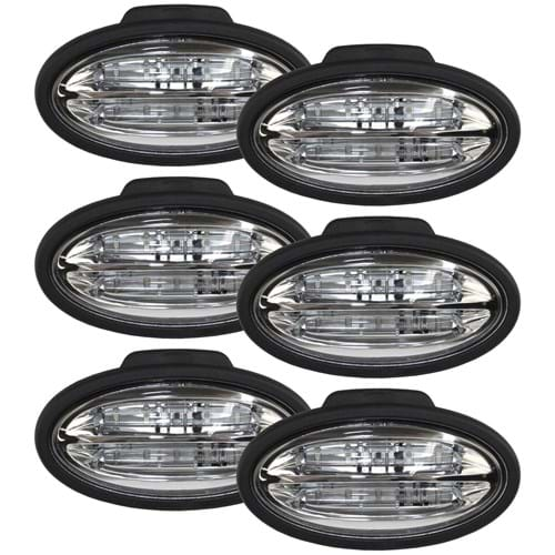 HR331642 KIT OSRAM LED Flood Beam Panel Mount Cab Light Kit, 3600 Lumens - (Pkg. of 6)