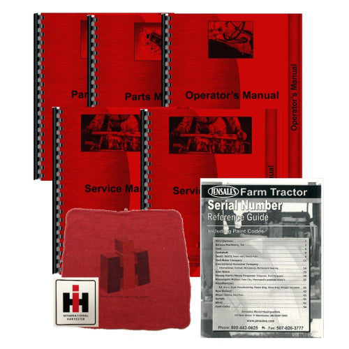 IH786kit International Harvester 986 Deluxe Tractor Manual Kit