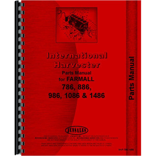 IH-P-786-1486 International Harvester 986 Tractor Parts Manual (Chassis)