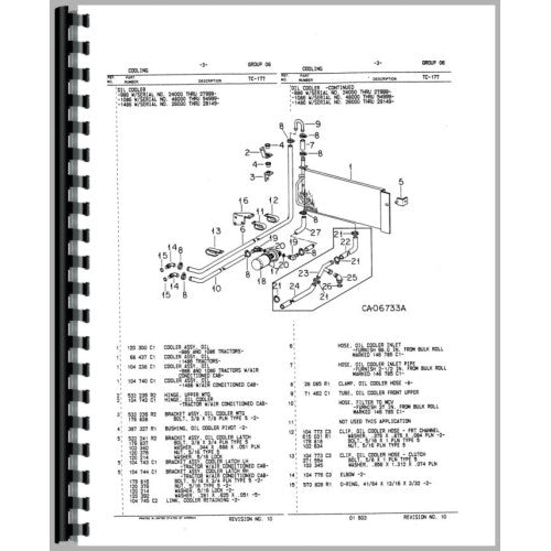 IH-P-786-1486 International Harvester 986 Tractor Parts Manual (Chassis)