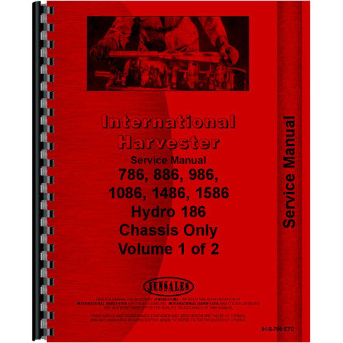 IH-S-786 ETC International Harvester 986 Tractor Service Manual (1976-1981) (Chassis)