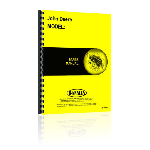 JD-P-PC499 John Deere 4650 Cultivator Parts Manual