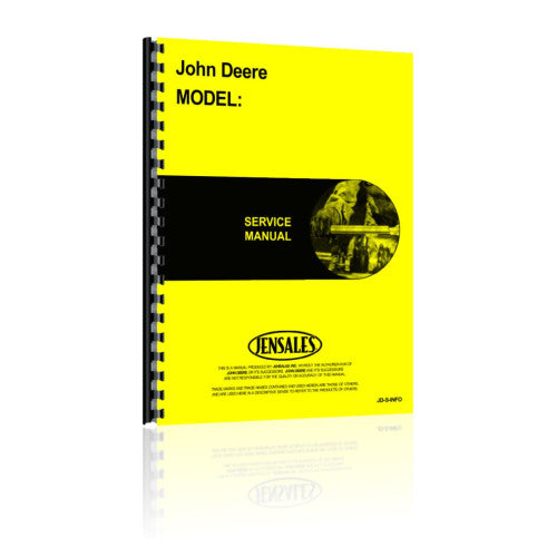 JD-S-TM1270 John Deere 450 Plant Monitoring System Service Manual