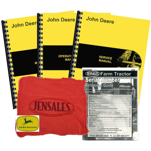 JD4020kit1 John Deere 4020 (S/N 0-90999) Deluxe Tractor Manual Kit