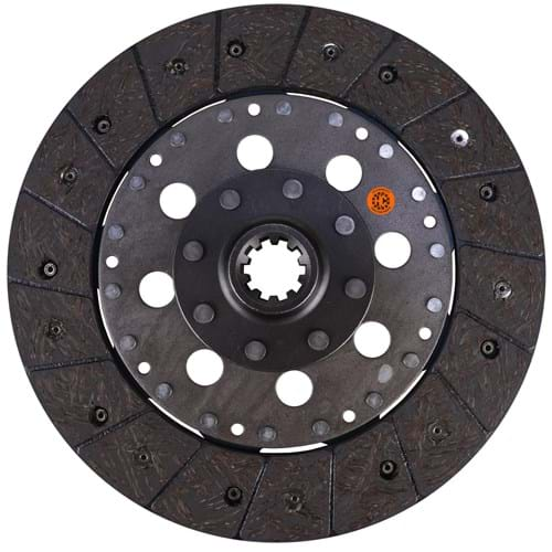 K32425-14300 9" Transmission Disc, Woven, w/ 1" 10 Spline Hub - New