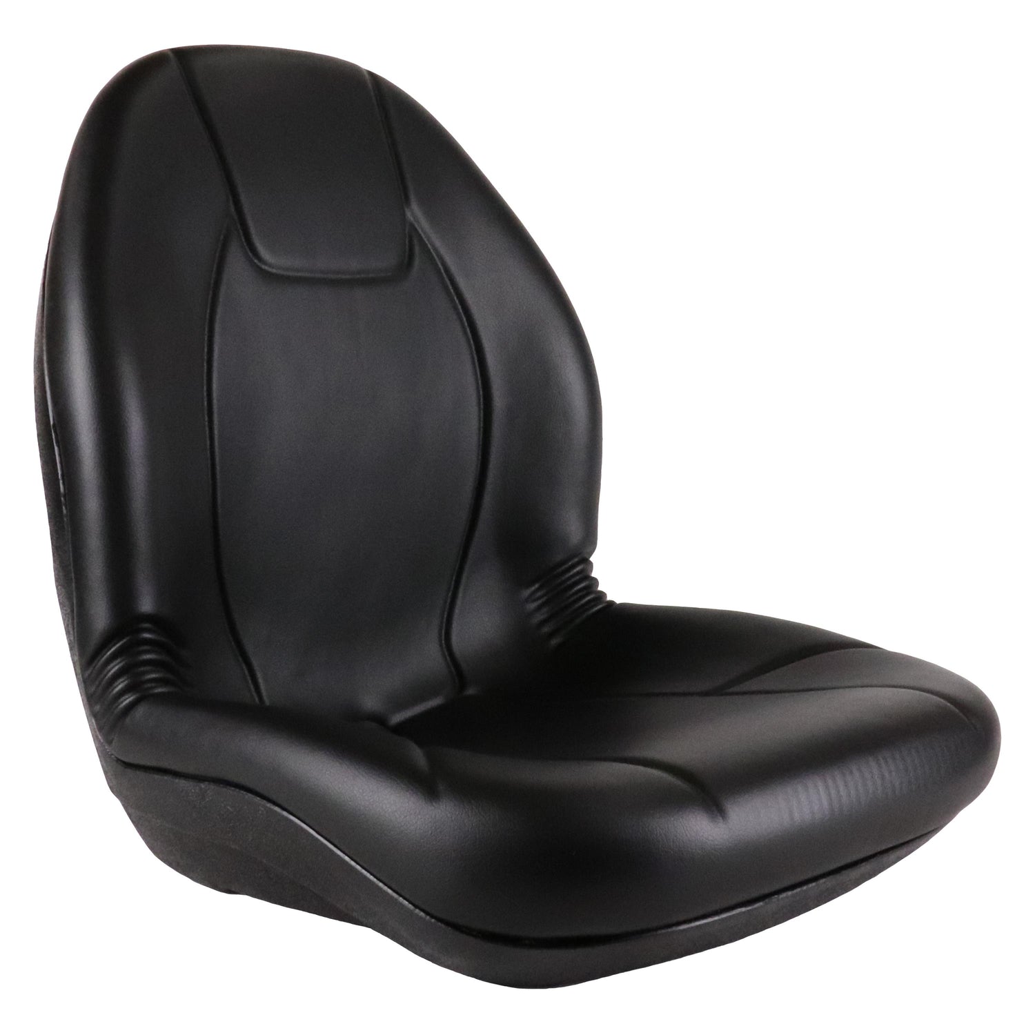 KTC650-88722 High Back Seat, Black Vinyl for Compact Tractors
