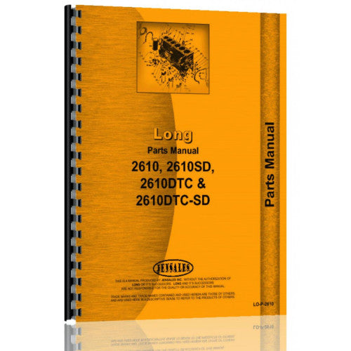 LO-P-2610 Long 2610 Tractor Parts Manual