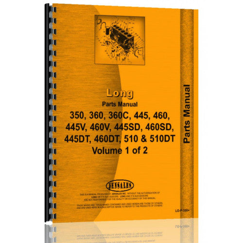 LO-P-350+ Long 510 Tractor Parts Manual