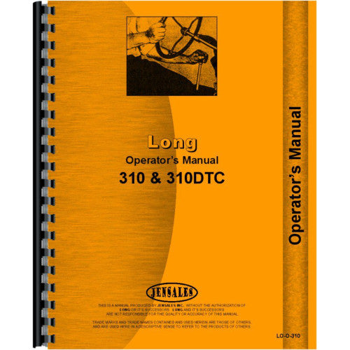 LO-O-310 Long 310 Tractor Operators Manual