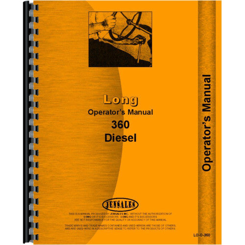 LO-O-360 Long 360 Tractor Operators Manual