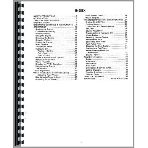 LO-O-360 Long 360 Tractor Operators Manual