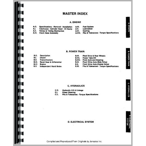 LO-S-360 Long 360 Tractor Service Manual