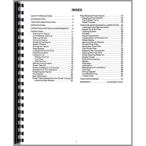 LO-O-510+DTC Long 510DTC Tractor Operators Manual