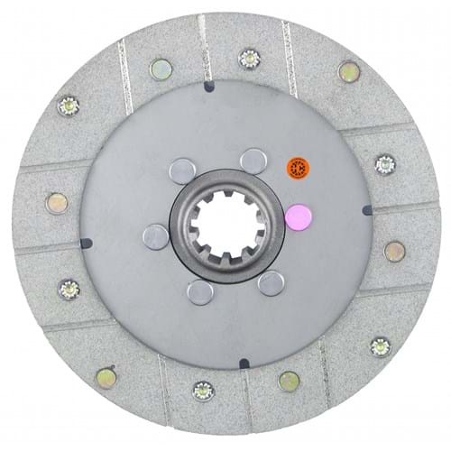 M1040334 8" Transmission Disc, Full Metallic, w/ 1-3/8" 10 Spline Hub - New