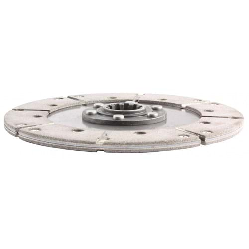 M1046382 9" Transmission Disc, Full Metallic, w/ 1-3/8" 10 Spline Hub - New