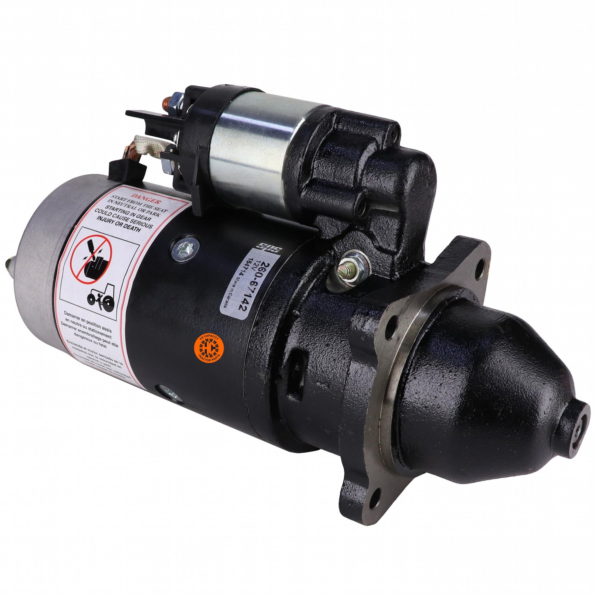 M2802734 Starter - New, 12V, DD, CW, Aftermarket Bosch