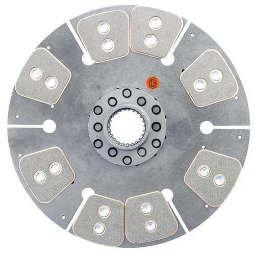 M3039684 HD8 14" Transmission Disc, 8 Pad, w/ 2" 23 Spline Hub - Reman