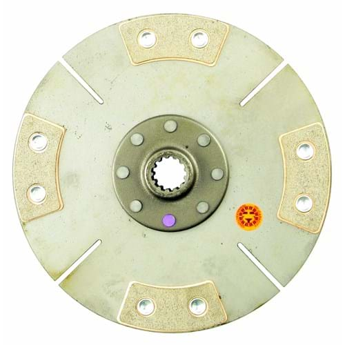 M3703735 HD 9" Transmission Disc, 4 Pad, w/ 15/16" 13 Spline Hub - New