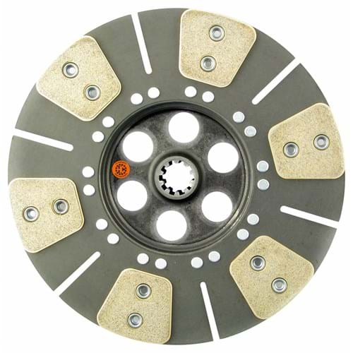 M516068 HD6 11" Transmission Disc, 6 Pad, w/ 1-1/8" 10 Spline Hub - New