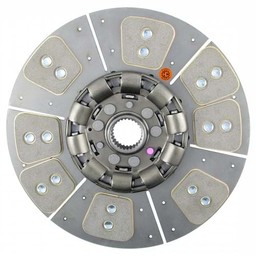 M528297 HD8 14" Transmission Disc, 8 Pad, w/ 1-3/4" 27 Spline Hub - New