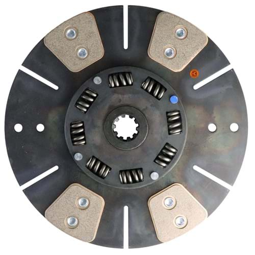 MD6500480 11" Transmission Disc, 4 Pad, w/ 1-1/8" 10 Spline Hub - Reman