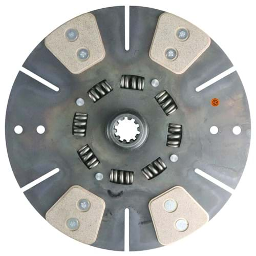 MD6500480 11" Transmission Disc, 4 Pad, w/ 1-1/8" 10 Spline Hub - Reman