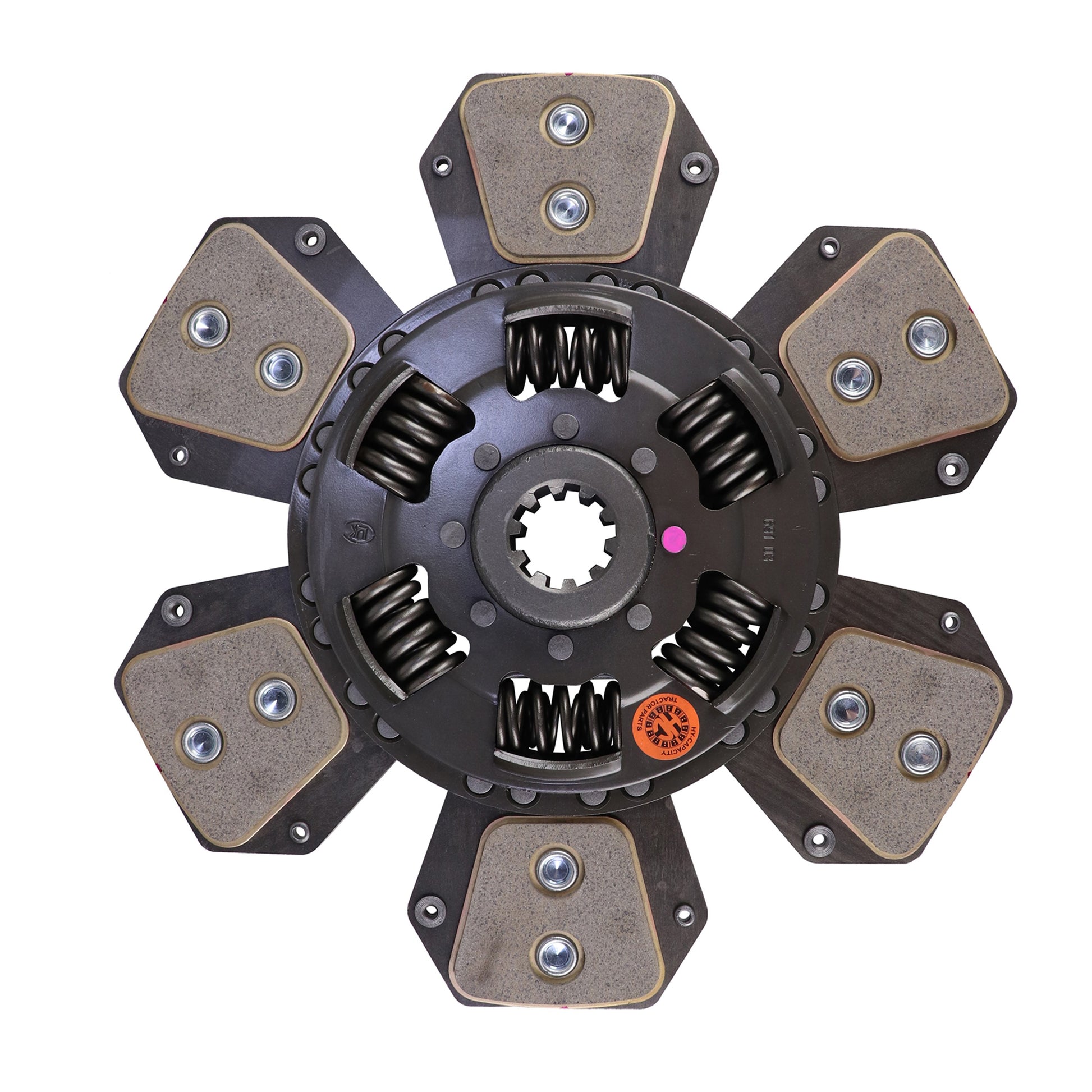 MD6505467 11" PTO Disc, 4 Pad, w/ 1-3/4" 10 Spline Hub - Reman
