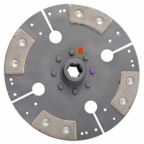 MD9210030BBS 9" Transmission Disc, 4 Pad, w/ 1" 6 Spline Hub - Reman