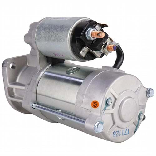 MDE653063012 Starter - New, 12V, PLGR, CW, Aftermarket Daewoo