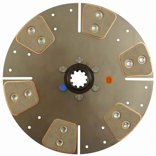 R21066 HD6 11" Transmission Disc, 6 Pad, w/ 1-1/4" 10 Spline Hub - New