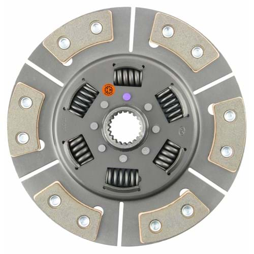 R24059 HD6 10" Transmission Disc, 6 Pad, w/ 1-5/16" 20 Spline Hub - New