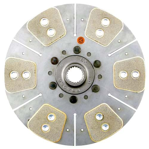 R36690 HD6 12" Transmission Disc, 6 Pad, w/ 1-3/8" 21 Spline Hub - Reman